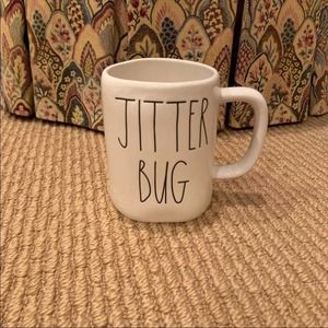 NWT Rae Dunn JITTER BUG Ceramic LL Mug